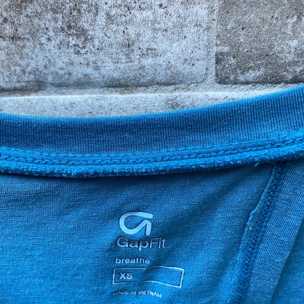 ❤️ GAPFIT GAP FIT TIE BACK LONG SLEEVE TOP SIZE XS - Picture 5 of 6
